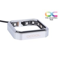 Alphacool Aurora XPX RGB frame - chrome