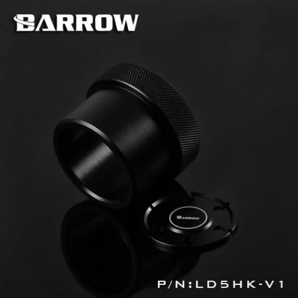 Barrow D5 pump mod kit screw ring top kit - black