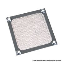 Cooltek filtr 80mm aluminiowy srebrny