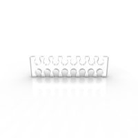 E22 16-Slot Cable Comb 3mm - clear