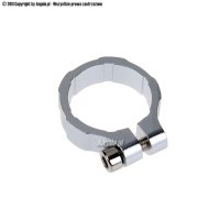 Lamptron zacisk na wąż 16mm aluminiowy srebrny