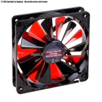 Phobya 120mm Nano-2G 12 PWM Silent 1500rpm Red LED Double Blade
