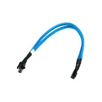 Phobya rozgałęziacz Y 3pin 30cm niebieski UV