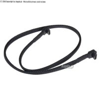 Phobya SATA 3.0 kątowy 60cm czarny