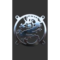 Sunbeam grill chromowany 80mm Dragon
