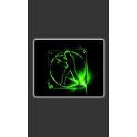 Sunbeam Led Fan Grill 80mm Counter Strike zielony