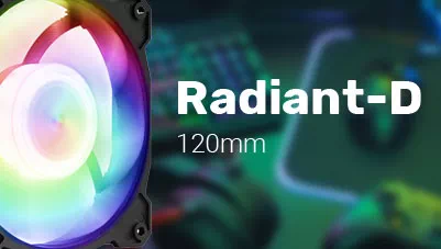 Gelid 120mm D-RGB Radiant-D FN-RADIANTD-20