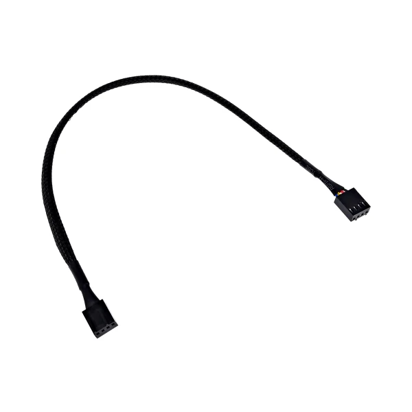 Phobya przedłużacz 4pin PWM męski-męski 30cm czarny