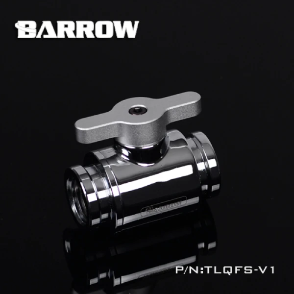 Barrow Ball Valve (10mm) G1/4 inch Ball Valve, silver - silver