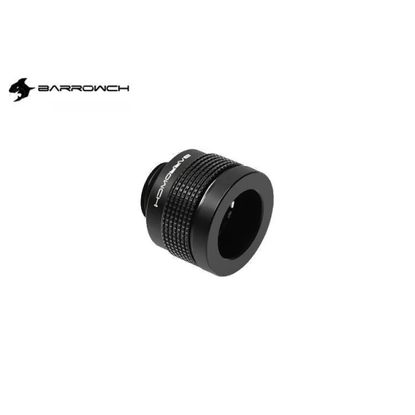 BarrowCH G1/4 - 16mm OD Wolverine Super Anti Off Hard Tube Push Fitting - Black