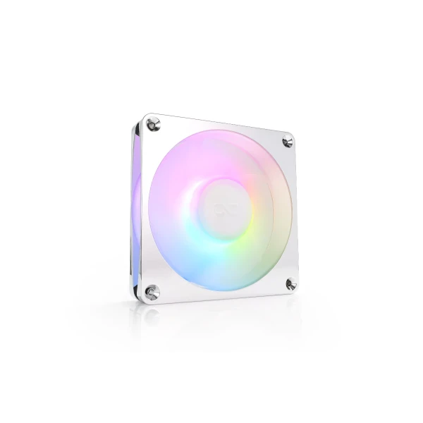 Alphacool Apex Stealth Metall Aurora fan chrome 2600rpm (120x120x25mm)