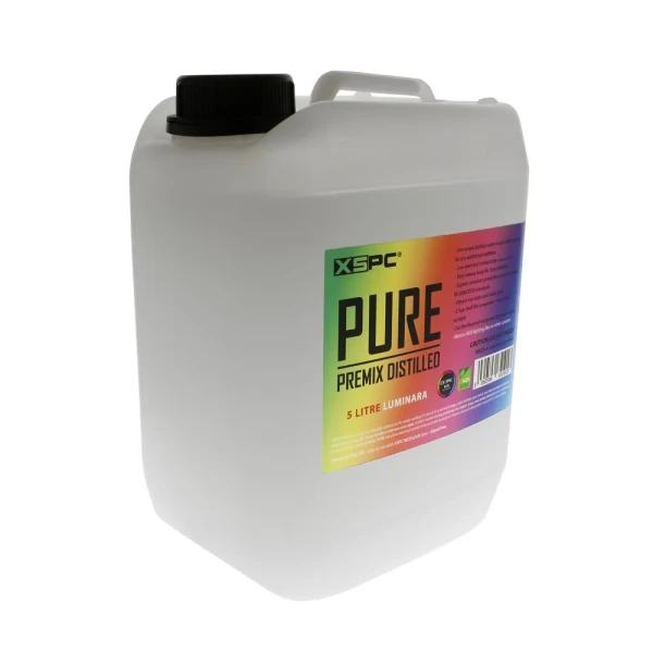 XSPC PURE Premix Distilled 5 Litre Container - Luminara (RGB Responsive)