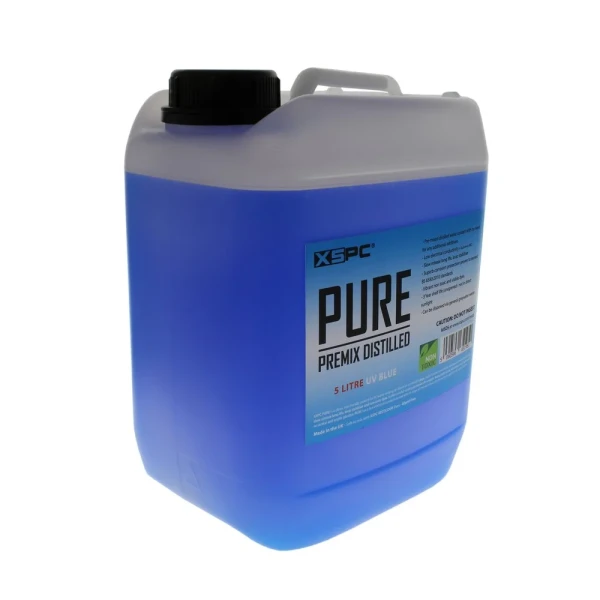 XSPC PURE Premix Distilled 5 Litre Container - UV Blue