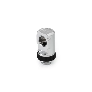 Alphacool Apex Grip adapter 90° OT/IT G1/4 rotatable chrome