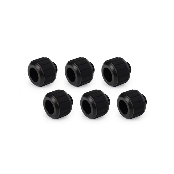 Alphacool Apex Grip HardTube fitting 13mm G1/4 black Set 6 pcs
