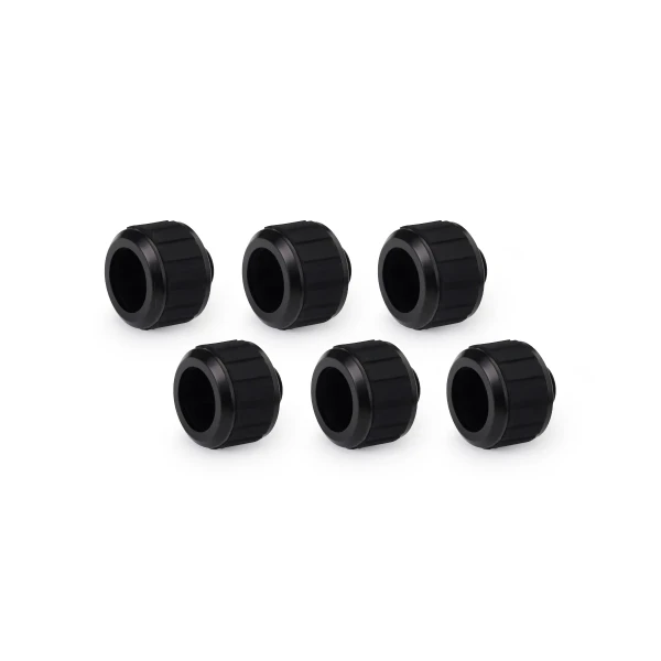 Alphacool Apex Grip HardTube fitting 16mm G1/4 black Set 6 pcs