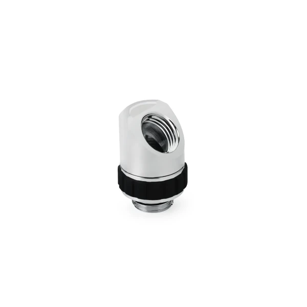 Alphacool Apex Grip adapter 45° OT/IT G1/4 rotatable chrome
