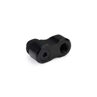 Alphacool Apex Grip offset 27mm 2x 90° OT/IT G1/4 rotatable black