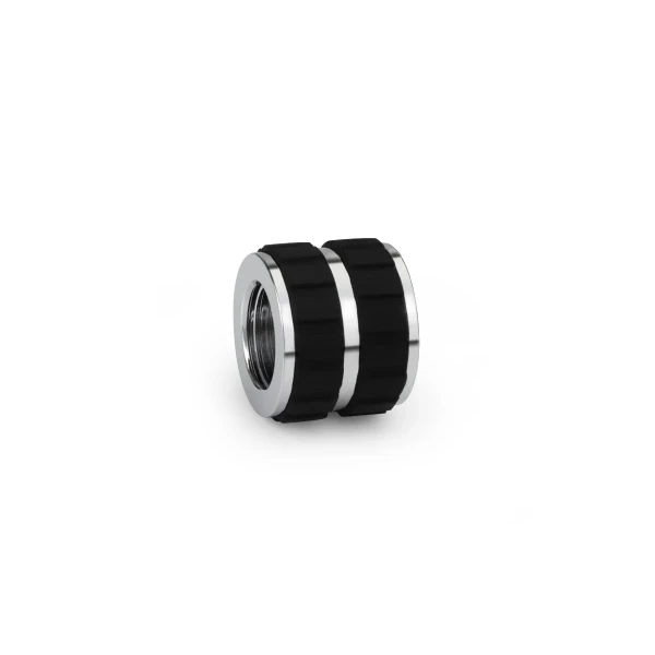 Alphacool Apex Grip sleeve 16mm IT/IT G1/4 chrome