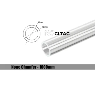 Bitspower None Chamfer Crystal Link Tube-Length 1000mm BP-NCCLT16AC-L1000