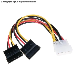 Adapter Molex -> 2x SATA Y