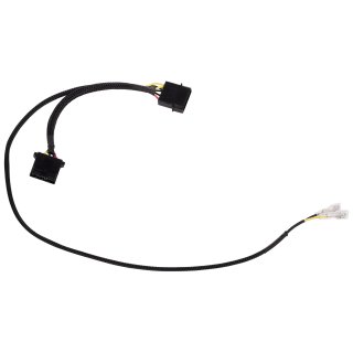 Alphacool 4Pin Molex single adapter for Alphacool magnetic valve 50cm - black