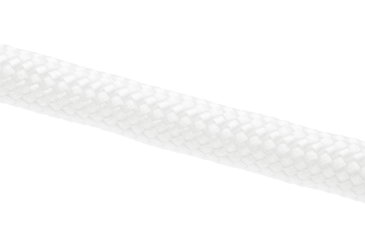 Alphacool AlphaCord Sleeve 4mm - 3,3m (10ft) - White (Paracord 550 Typ 3)
