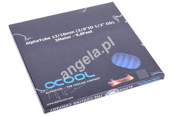 Alphacool AlphaTube HF 10/13 - UV blue 3m Retailbox
