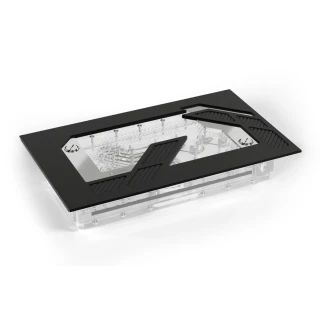 Alphacool Apex Distroplate Dark Base Pro 901 Black VPP/D5
