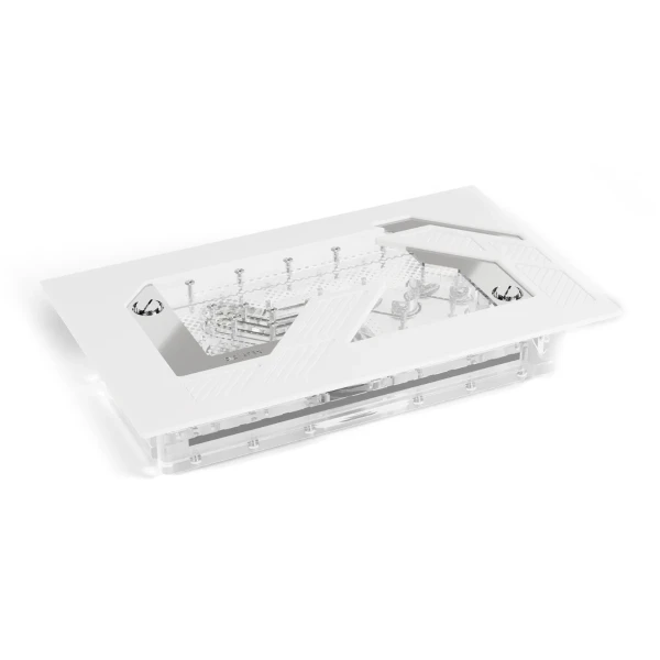 Alphacool Apex Distroplate Dark Base Pro 901 White with Apex Pump