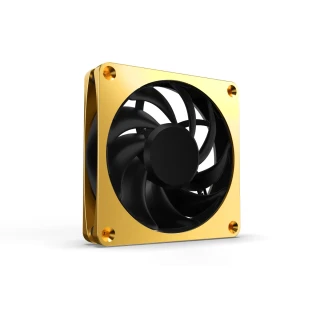 Alphacool Apex Stealth Metal fan 2000rpm gold (120x120x25mm)