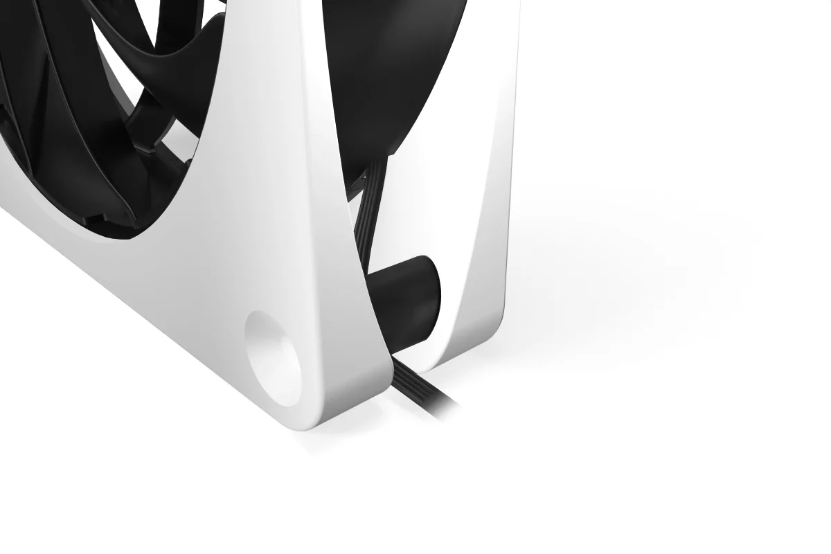 Alphacool Apex Stealth Metal Power fan 3000rpm white (120x120x25mm)