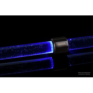 Alphacool Aurora HardTube LED ring 16mm deep black - blue