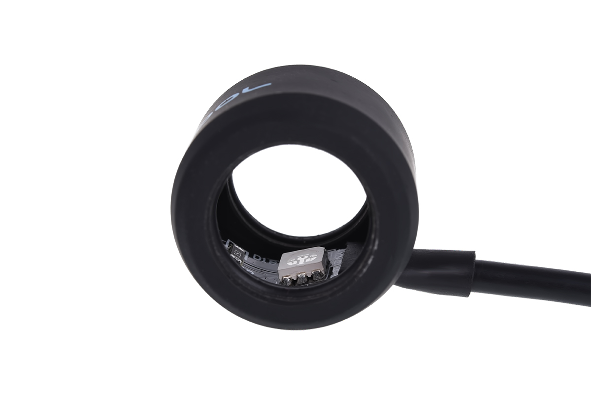 Alphacool Aurora HardTube LED ring 16mm deep black - RGB