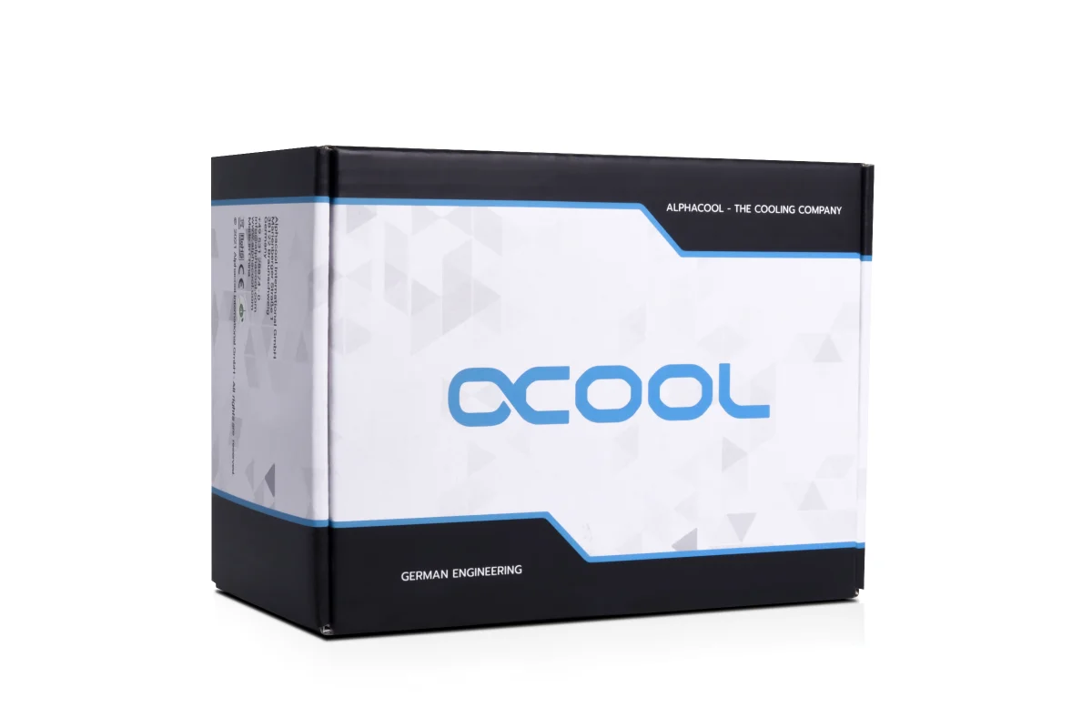 Alphacool Core 100 Aurora D5/VPP reservoir acetal/acrylic with VPP655 PWM