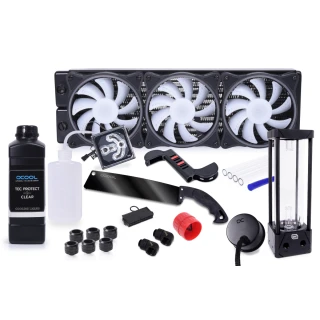 Alphacool Core Hurrican 360mm XT45 HardTube water cooling Set