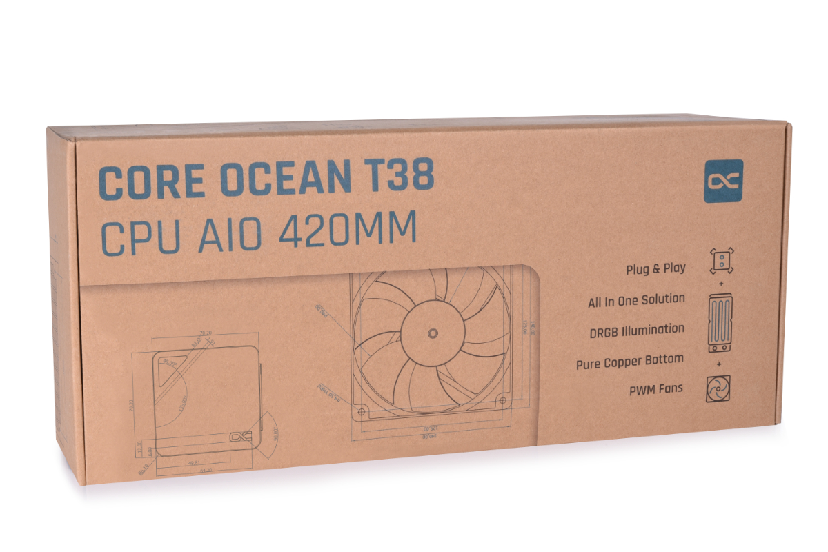 Alphacool Core Ocean T38 AIO 420mm