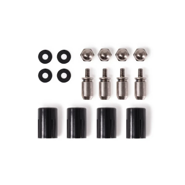 Alphacool Core Push Mounting 17mm M3/M4/UNC 6-32 Set 4x