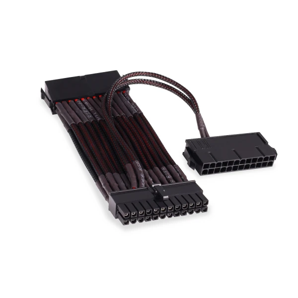 Alphacool Dual 24-pin power supply starter cable (2x24-pin to 1x24-pin)