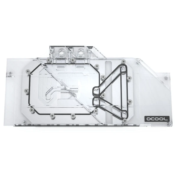 Alphacool Eisblock Aurora Acryl GPX-A Radeon 5700 XT ROG Strix