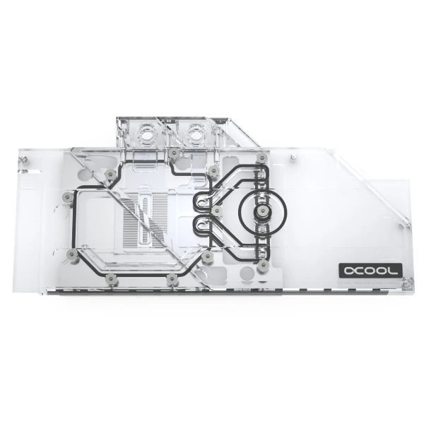 Alphacool Eisblock Aurora Acryl GPX-A Radeon RX 5700 XT Thicc II / III