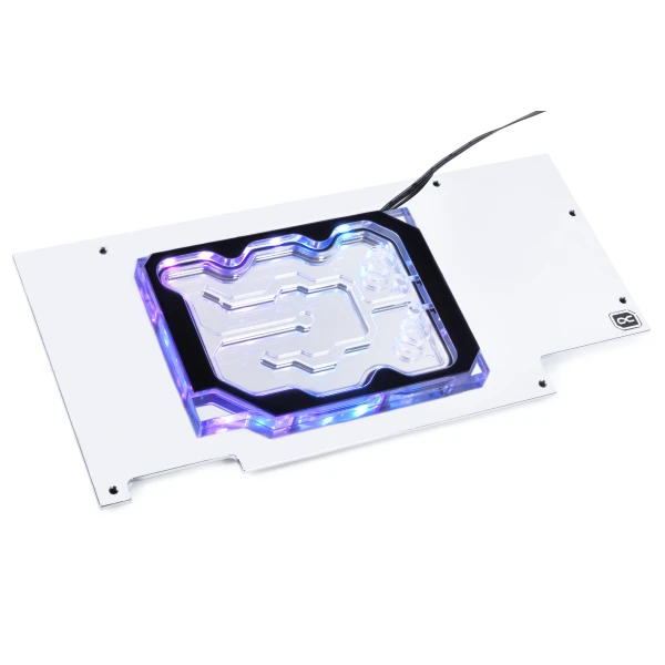 Alphacool Eisblock Aurora GPX-N Acryl Active Backplate 3080/3090 ROG Strix