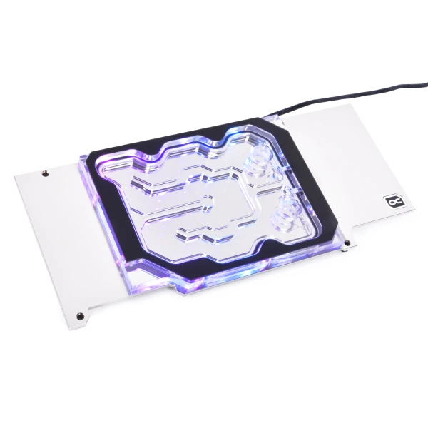 Alphacool Eisblock Aurora GPX-N Acryl Active Backplate 3090/3080 Reference