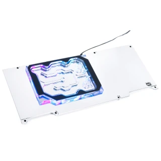 Alphacool Eisblock Aurora GPX-N Acryl Active Backplate 3090/3080 TI HOF