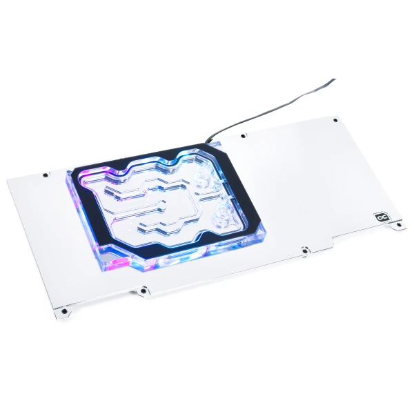 Alphacool Eisblock Aurora GPX-N Acryl Active Backplate 3090/3080 TI HOF