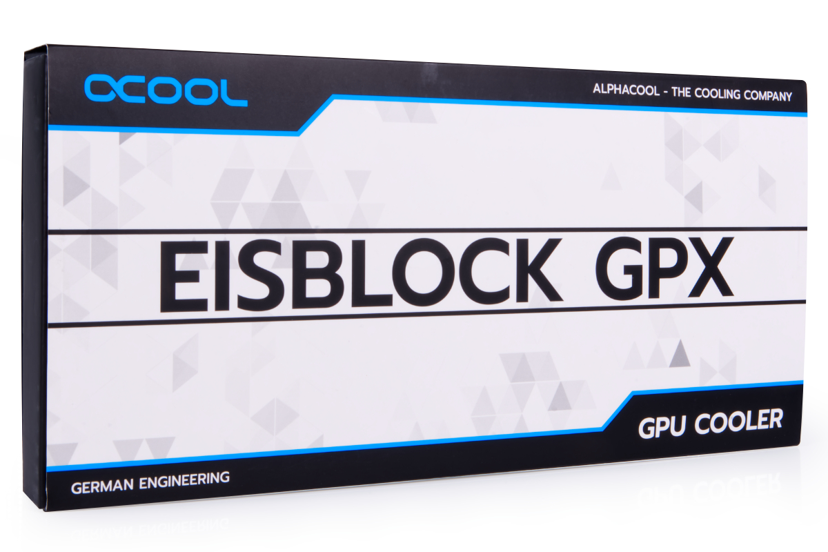 Alphacool Eisblock Aurora GPX-N Acryl Active Backplate 3090/3080 TI HOF
