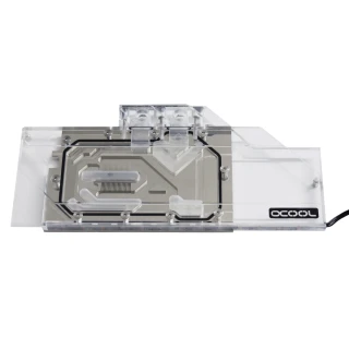 Alphacool Eisblock Aurora Plexi GPX-A AMD Radeon RX 5700/5700XT Reference