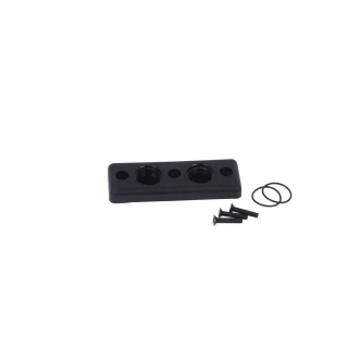 Alphacool Eisblock GPX Acetal terminal cover - black