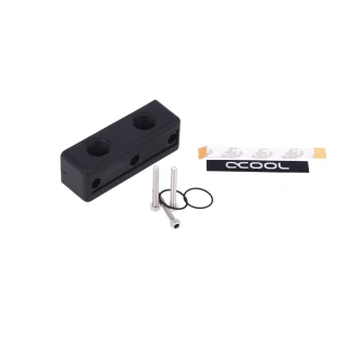 Alphacool Eisblock GPX Acetal terminal block - black