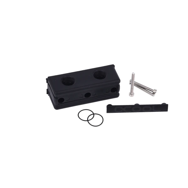 Alphacool Eisblock GPX Plexi terminal block - black